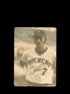 Don Money Signed Original 1970`s 4x5 Snaphot Photo Milwaukee Brewers - Picture 1 of 2