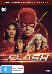 THE FLASH-Season 6-Region 4-New AND Sealed-4 DVDs-TV Series - Picture 1 of 1