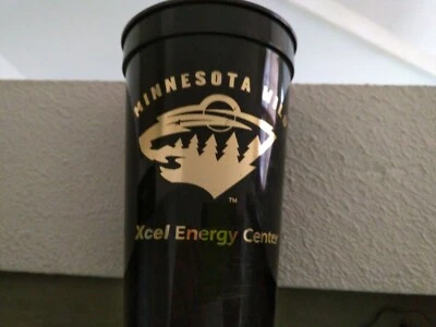 Minnesota Wild Hockey  10 plastic cups  - Image 1 of 2