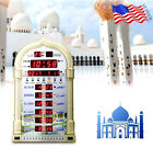 Azan Clock LED Wall Clock Muslim Namaz Prayer Ramadan Timer Islamic Mosque