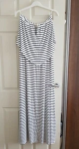 Women's Next Summer Boutique dress White/NavyColor Size 12 - BNWT - Picture 1 of 7