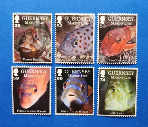 Guernsey Stamps, Scott 1194-1199 MNH Cover