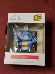 HALLMARK ORNAMENT 2023 STAR WARS YOUNG JEDI NUBS Christmas Collectible NEW - Picture 1 of 5