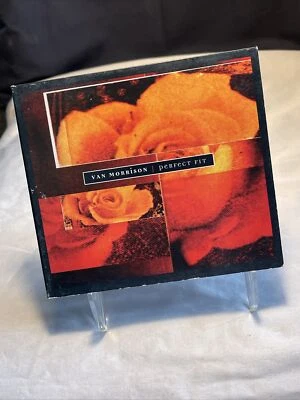 VAN MORRISON - Perfect Fit w/ RARE EDIT 2TRX PROMO CD Single w/ PRINTED LYRICS - Image 1 of 3