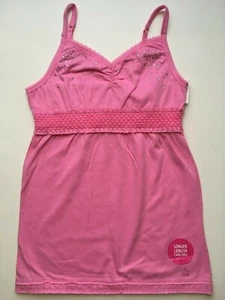 NWT Limited Too Pink Longer Cami w / Built In Bra 12 - Picture 1 of 2