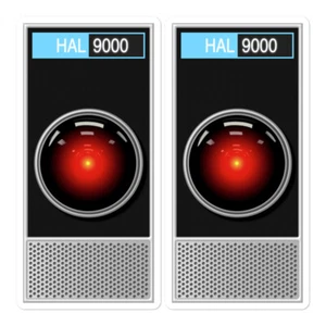HAL 9000 Stickers (2) 2001 - Picture 1 of 1