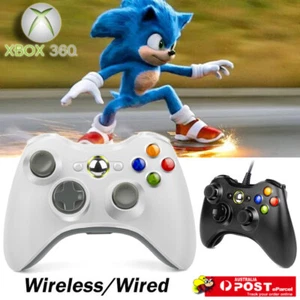 XBOX 360 Wired/Wireless Game Controller Gamepad For MS XBOX 360 Console Windows - Picture 1 of 13