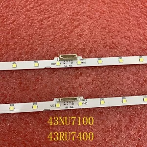 LED Streifen für Samsung UE43NU7092U UE43NU7090 UE43NU7170U UE43RU7100 UE43NU7120U - Bild 1 von 7
