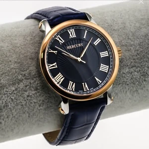Mercury • Swiss Watch • Stainless Steel & Rose Gold Quartz • 36mm • 5ATM ME385 - Picture 1 of 11