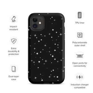 Tough phone case with fashionable design for iPhone 11,12, and 13 - Picture 1 of 12
