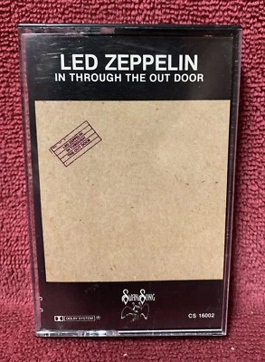 Led Zeppelin - In Through The Out Door - Cassette Tape 1979 - PLAY TESTED! Foto 1 de 4