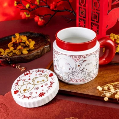 Official Heaven Official's Blessing Keramiktasse TGCF XieLian HuaCheng Kaffeebecher - Bild 1 von 4