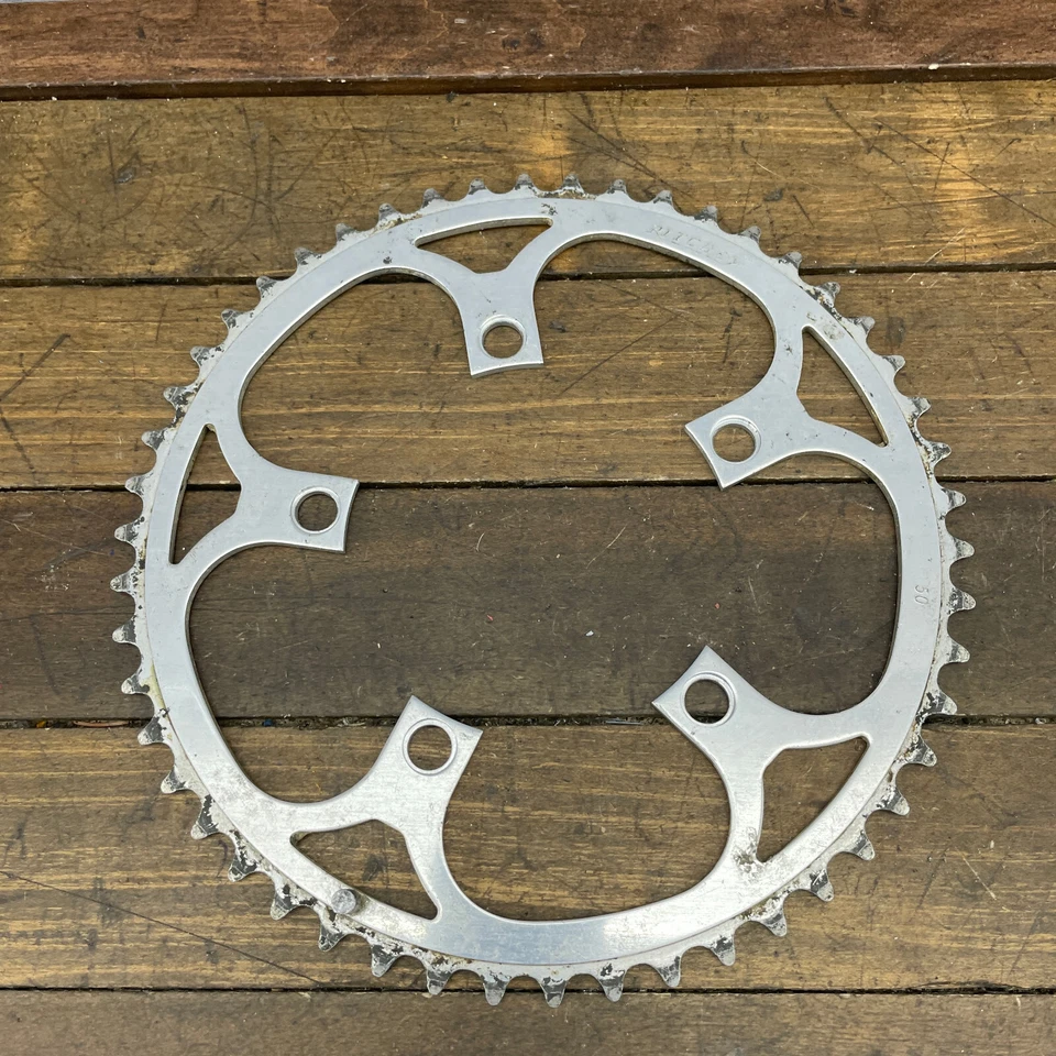 Vintage Ritchey 50t Chainring 50 Tooth 110 BCD 50t Silver 90s MTB Alloy  Road A4 - Image 1 of 4