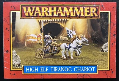 Warhammer High Elf Tiranoc Chariot (1999) Sealed OOP Metal Pewter Vintage Rare - Image 1 of 4
