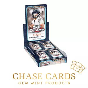 2024 Topps Chrome Football Hobby Box - Bild 1 von 1