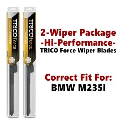 Высокопроизводительные дворники 2 шт подходят для 2014+ BMW M235i — 25220/180 - Изображение 1 из 4