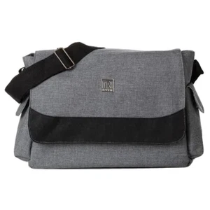 RYCO Baby Nappy Bag with fully insulated bottle bag (Messenger | Voge Grey) - Picture 1 of 4
