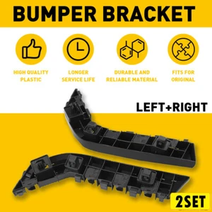 4pcs Front Bumper Bracket For Honda Civic 2016-2021 Left & Right 71193TBAA00 ABS - Picture 1 of 10