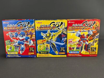 Transformers Kabaya DX Go! Swordbot Combiner SEALED Takara Set of 3 Gum Toy - Image 1 of 4