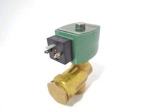 1/2" Asco SC8223G303 Solenoid Valve. 24VDC, 25-150psi Air/Inert Gas 1.4 Watts - Picture 1 of 5