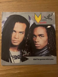 MILLI VANILLI - GIRL I'M GONNA MISS YOU 12" Inch Record - Picture 1 of 4