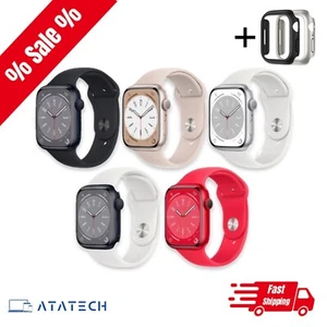 Apple Watch Series 8 GPS+Cellular 45mm + Case + Sport Band OpenBox (VeryGood) - Picture 1 of 25