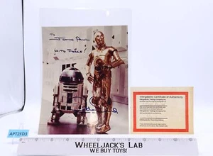 C-3PO Star Wars Anthony Daniels AUTOGRAPHED 8x10 Picture W/COA - Picture 1 of 2