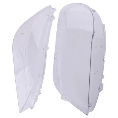 Cubiertas de faros transparentes para BMW Serie 7 F01 740i 750i 2009-2015 PC izquierda derecha Foto 1 de 4