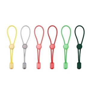 6Pcs Stretchable Fasteners Adjustable Elasticity Clay Bag Tie Elastic Rope - Picture 1 of 8