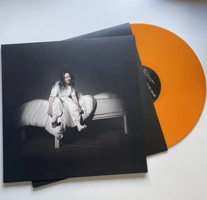 Billie Eilish When We All Fall Asleep Where Do We Go Vinyl Orange - Bild 1 von 15