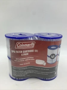 Confezione 4 filtri Coleman Spa originali tipo VI per Salupspa NUOVI SIGILLATI - SPEDIZIONE VELOCE✅ - Foto 1 di 5
