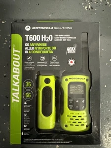 Motorola Solutions T600 H2O 35mile range Waterproof Two Way Radio- NEW - Photo 1/3