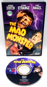 The Mad Monster - DVD MOVIE George Zucco Glenn Strange Sam Newfield - Imagen 1 de 2