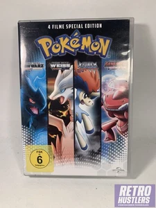 Pokemon - Der Film: Schwarz - 4 Filme Special Edition DVD - Bild 1 von 2