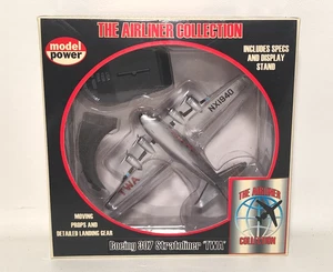 1:250 Model Power TWA Boeing 307 Stratoliner Diecast Airplane w/ Stand - Picture 1 of 4