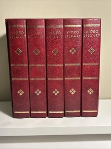 Video Library storage VHS Or Betamax Book Cases - Picture 1 of 3