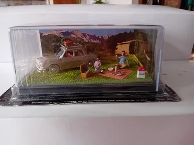 1/43 RENAULT ONDINE LA ROUTE BLEUE ALTAYA DIORAMA le pique-nique sous blister - Photo 1/4