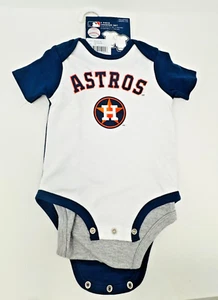 Body Creeper Houston Astros Baseball bambino neonato 12 mesi nuovo con etichette - Foto 1 di 7