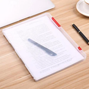 File Organizer Box Document Bag Certificate File Storage Box Stationery Simple i - Picture 1 of 12