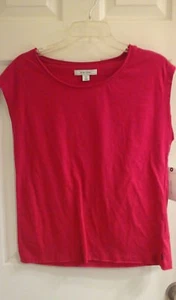 Adam Levine Blouse, red, women's size Medium angel cut out wings on back, NWT - Picture 1 of 5