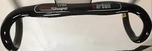 Lenker Rennrad ITM Wing Shape Hallo Tech Kohlenstoff 31,8 420 Road Fahrrad - Bild 1 von 2