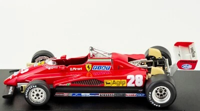 Ferrari 126 C2 Didier Pironi 1982 Scala 1:43 Modellino Scuderia Ferrari Formula1 - Immagine 1 di 4