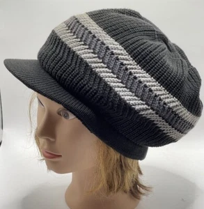 Cappello Berretto NYE Rasta Tam Visiera Nero Beanie Dreadlock Bob Marley Reggae Adulto OSFM - Foto 1 di 4