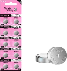 10Pack SR626SW 377 LR626 AG4 1.5V Watch Battery Watch Batteries 376 Button Cell - Picture 1 of 12