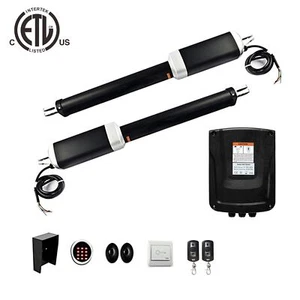 ALEKO Kit Accessori ETL Apri Alimentazione Elencata per Cancelli Doppio Oscillante fino a 1760 libbre - Foto 1 di 15