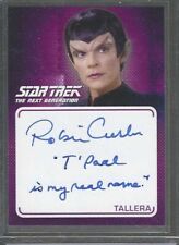 Star Trek TNG Archives & Inscriptions Robin Curtis Inscription autograph #08