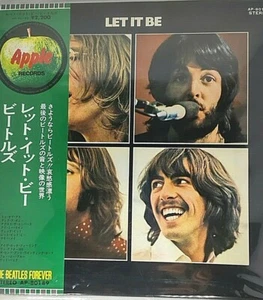 Beatles Let It Be Soundtrack Board Original LP APPLE AP-80189 in Japan #0086 - Bild 1 von 8