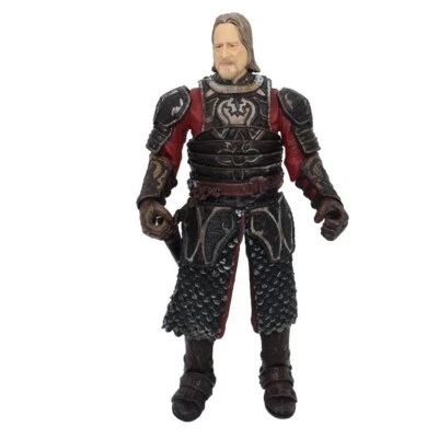 El Señor de los Anillos Las Dos Torres THEODEN en ARMADURA Espada Figura de Acción Toy Biz Foto 1 de 4