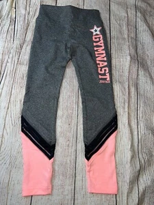 Justice Girls Size 7 High Waist Gymnast Leggings NEW - Picture 1 of 4
