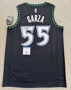 Luka Garza Signed Autographed MN Timberwolves Custom Jersey PSA COA - Picture 1 of 3